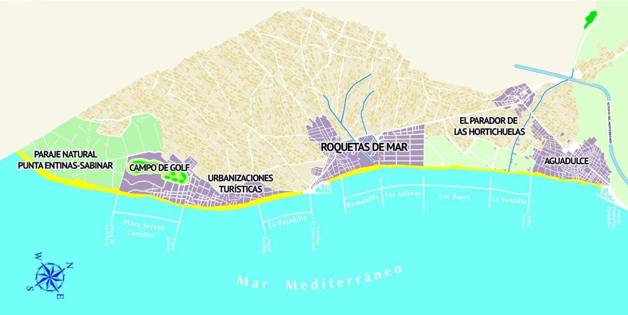 Expoholidays - Apartamentos En Primera Linea Aguadulce  Eksteriør billede
